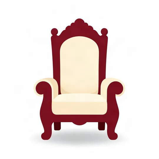An ornate throne