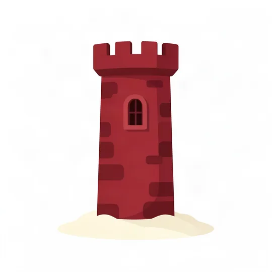 A lone tower