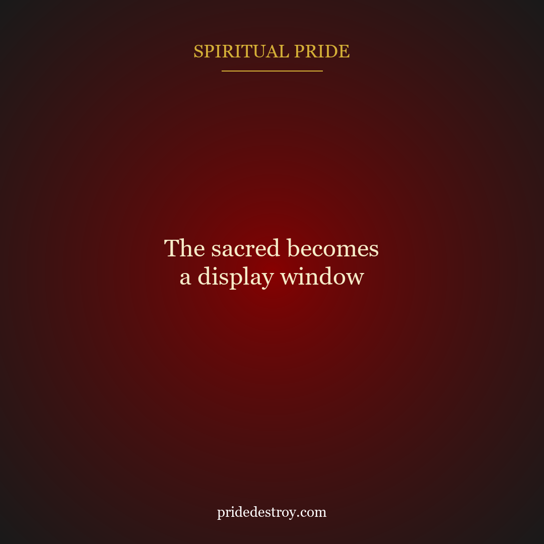 Spiritual Pride